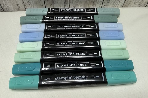 Stampin blends alcohol art - up,