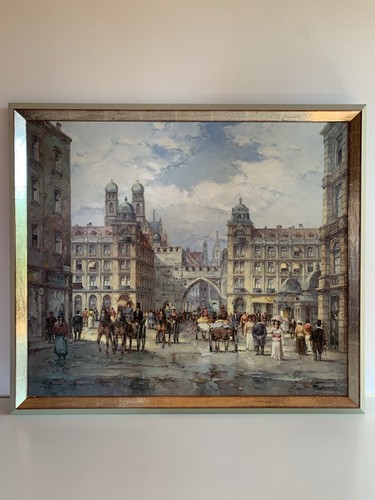 ölgemälde horst miesler - horst,
