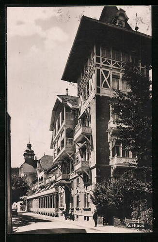 Ansichtskarte blasien - ansichtskarte, st.