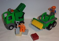 LEGO DUPLO MÜLLABFUHR MÜLLAUTO MÜLLWAGEN KEHRMASCHIENE !!