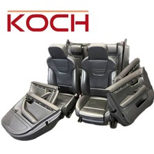 RECARO Lederausstattung AUDI A4 S4 B6 B7 8E LEDER SCHWARZ Sportsitze