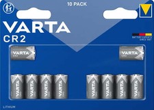 10 Varta 6206 Professional CR2