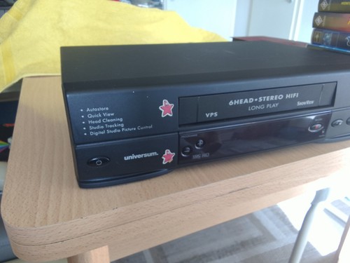 Vhs video recorder - vhs,