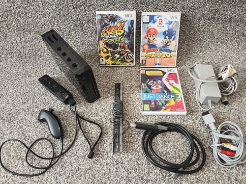 Nintendo wii schwarz - nintendo,
