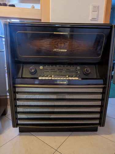 Musiktruhe röhrenradio - musiktruhe,