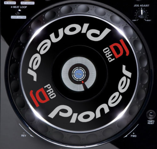 Pioneer pro cdj jog slipmat - cdj, /