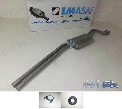 Imasaf auspuff mitteltopf für - imasaf,