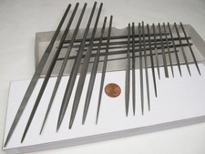 20 Nadelfeilen  Konvolut  Goldschmiedewerkzeug