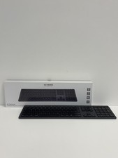 Networx Bluetooth Tastatur QWERTZ Spacegrau BK9803-SG für Apple