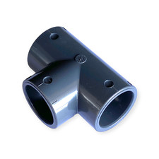 PVC-U T-Stück 90°, 3fach