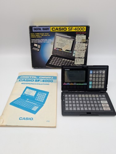 Casio 4000 digital diary - digital,