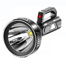 LED Taschenlampe Handscheinwerfer Suchscheinwerfer Handlampe Wiederaufladbar NEU