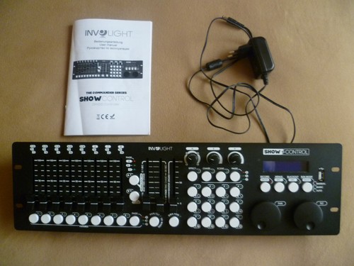 Dmx 512 controler involight - dmx,