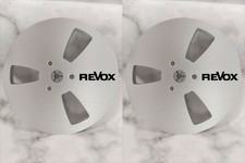 One Pair Revox silvery 7''