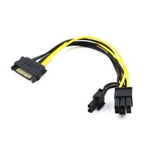 Adapter SATA zu PCIe 6+2 (8)