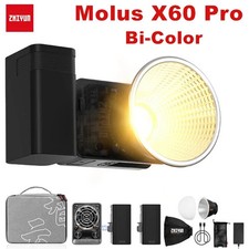 X60 Pro 60W LED Videoleuchte Studioleuchte Lampe Lichtfarbe einstellbar+Softbox