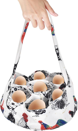 Eier sammelkorb mit - eier,