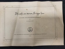 Weihnacht, Weihnachtslieder, antik