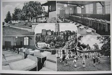 alte Postkarte aus WIESEMSCHEID über Adenau-Land Eifel Schullandheim um 1960