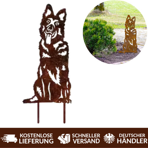 Rostiger hund deko edelrost - hund,