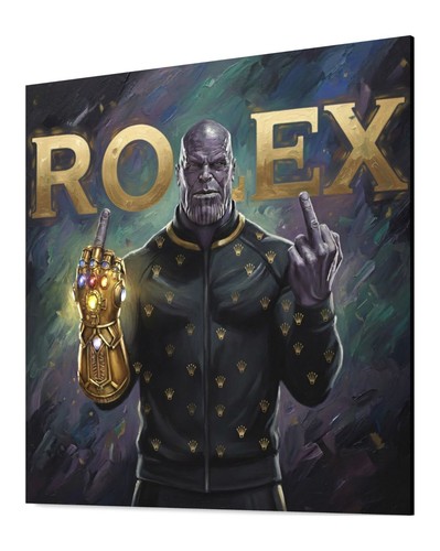 Thanos leinwand bild farbig - bild,