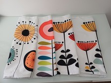 Kissenbezüge Dekokissen florales Design 45 x 45 cm   (4 Stück)