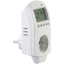 revolt Digitales Steckdosen-Thermostat für Heiz- & Klimageräte, 3.680 Watt