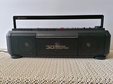 Hitachi 3D Stereo Portable Radio Cassette Recorder Weltempfang 3D Super Woofer