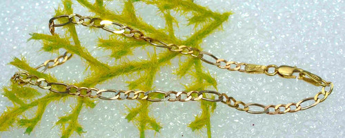 Armband 750 gelbgold - 18,5,