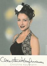 Original Signiertes Autogramm Von Christine  Kaufmann