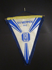 Großer Spiel Wimpel SV Meppen 1912 , Maß: 40 x 28 cm