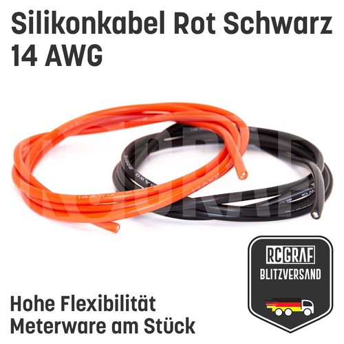 Silikonkabel hoch flexibel 2 - hoch,