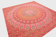 Tagesdecke Mandala Wandbehang Bettüberwurf Dekotuch Plaid Indien Tuch Decke Goa 