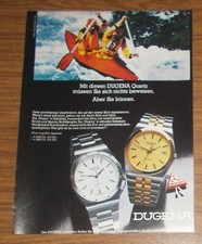 Seltene werbung dugena quartz - werbung,
