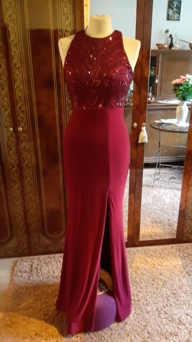Langes kleid bourdaux - langes,