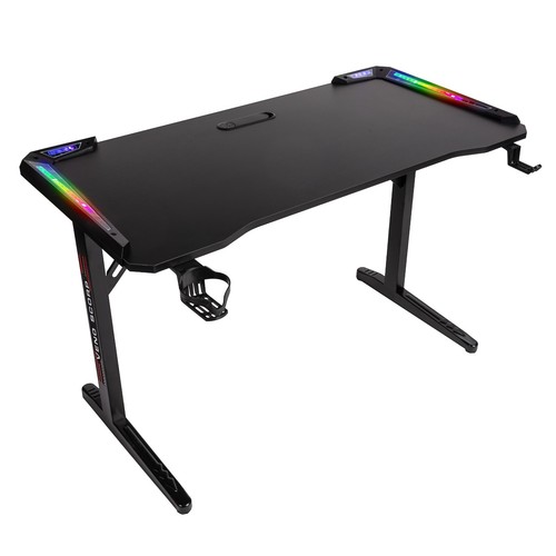 Gaming schreibtisch mit led - schreibtisch,