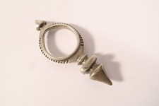 Alter Tuareg Schmuck Silber Kreuz Zinder 63mm HR02 Old Touareg Silver Cross