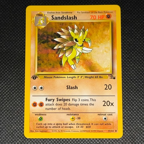 Pokemon karten sandslash - pokemon,