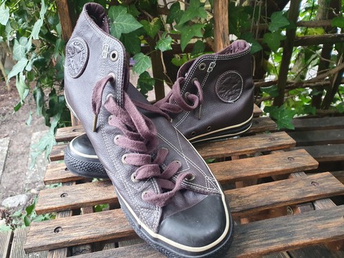 Converse leder chucks taylor - converse,