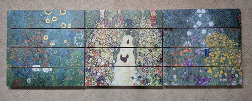 Gustav klimt gartenbilder - gustav,