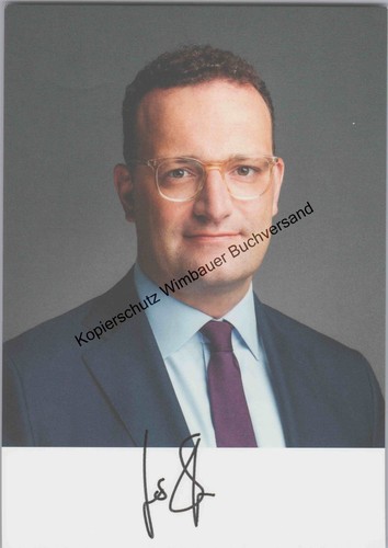 Original autogramm jens spahn - autogramm,