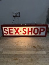 VINTAGE "SEX SHOP"