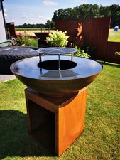 Plancha GRILL 980 PRO Corten  Feuerplatte Komplettset