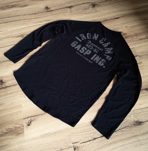 Gasp iron camp raglan - iron, s