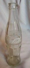 Coca Cola Glas Flasche 1980 0,33 ml Sammlerstück