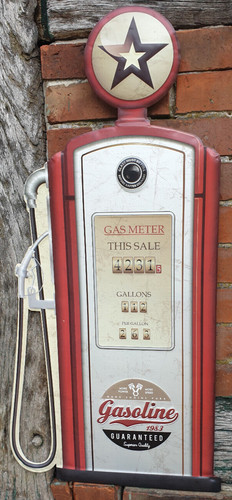 Blechschild xxl gas - blechschild,