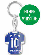 DDR Schlüsselanhänger Trikot