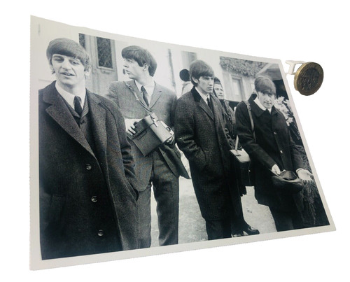 The beatles postkarte - ak,