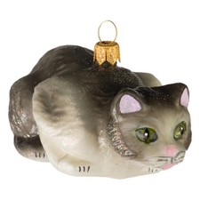 Christbaumkugel Figur "Katze