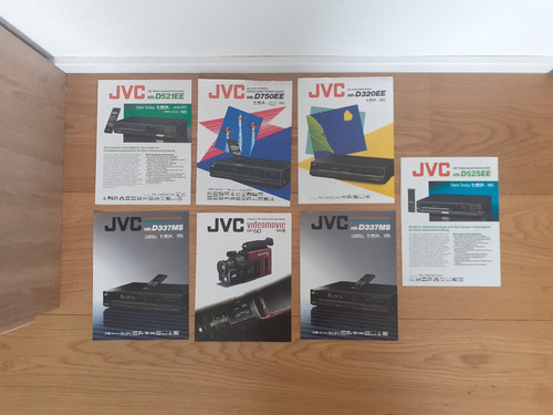 Konvolut prospekt jvc - konvolut,